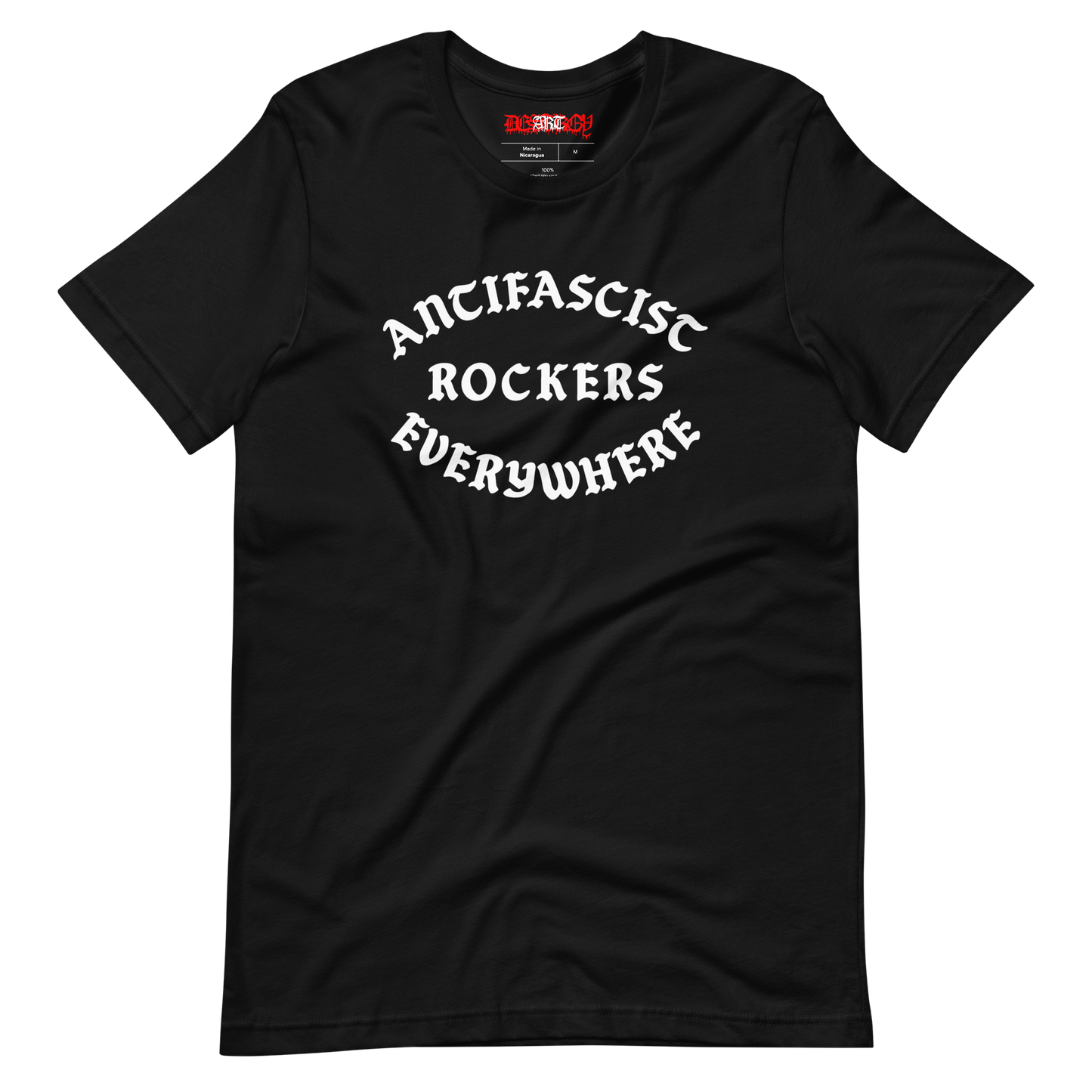 Stealworks "Antifascist Rockers Everywhere" T-shirt