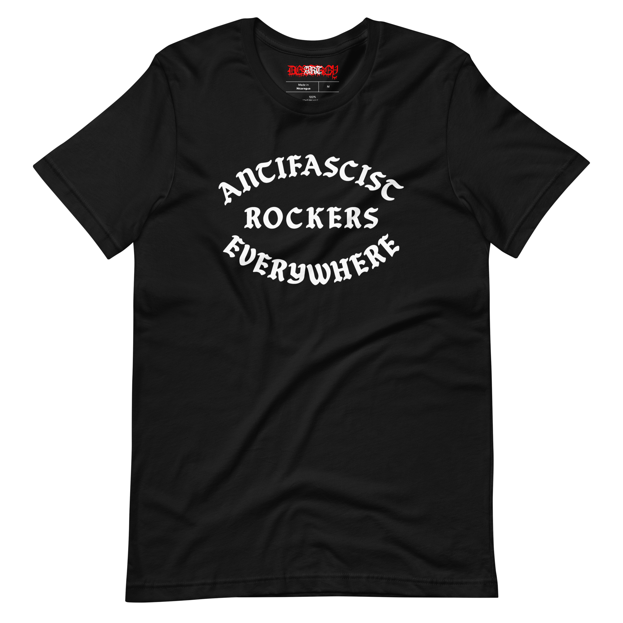 Stealworks "Antifascist Rockers Everywhere" T-shirt