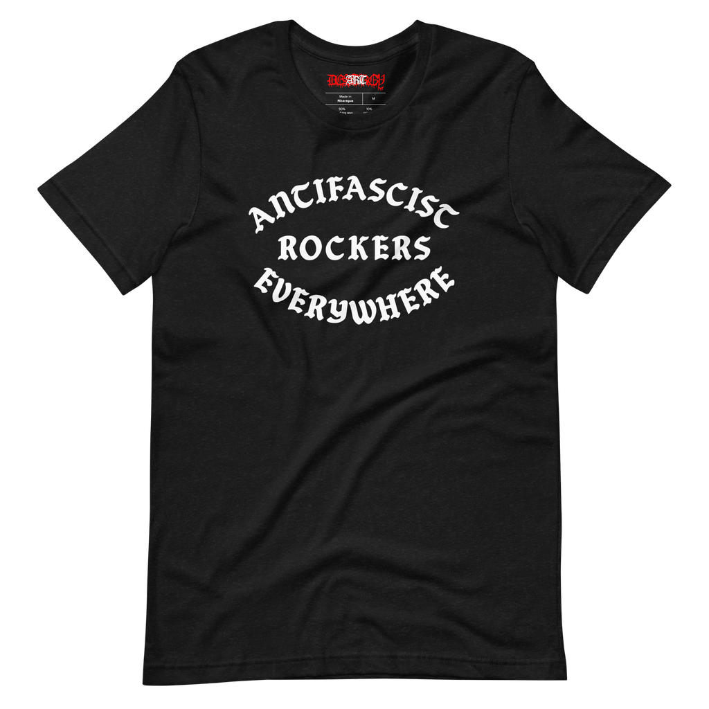 Stealworks "Antifascist Rockers Everywhere" T-shirt