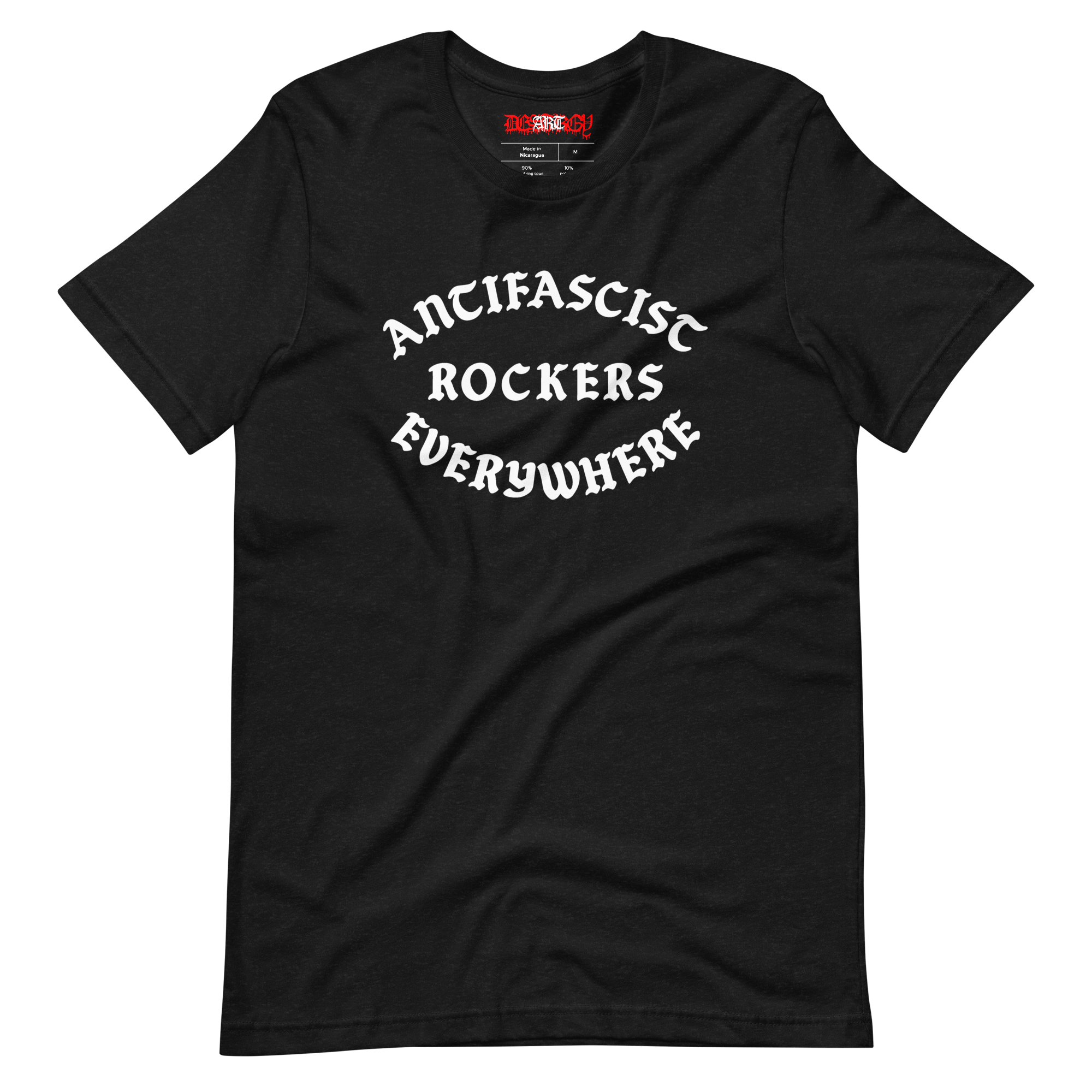 Stealworks "Antifascist Rockers Everywhere" T-shirt