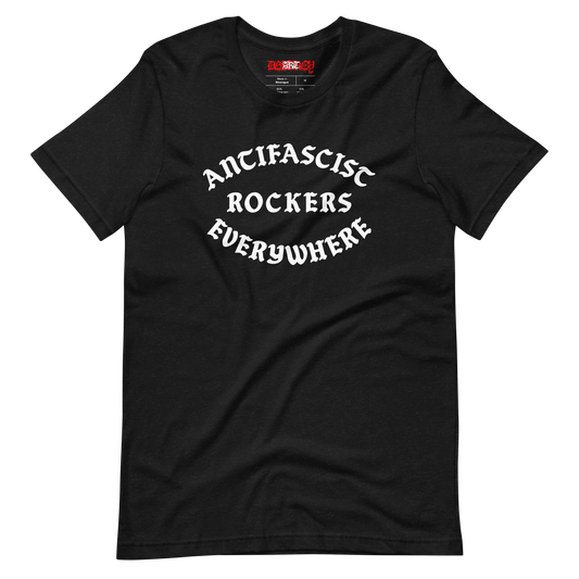 Stealworks "Antifascist Rockers Everywhere" T-shirt