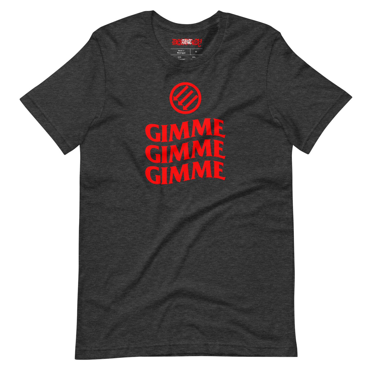 Stealworks "Gimme Gimme Gimme Antifascist" Red Tee