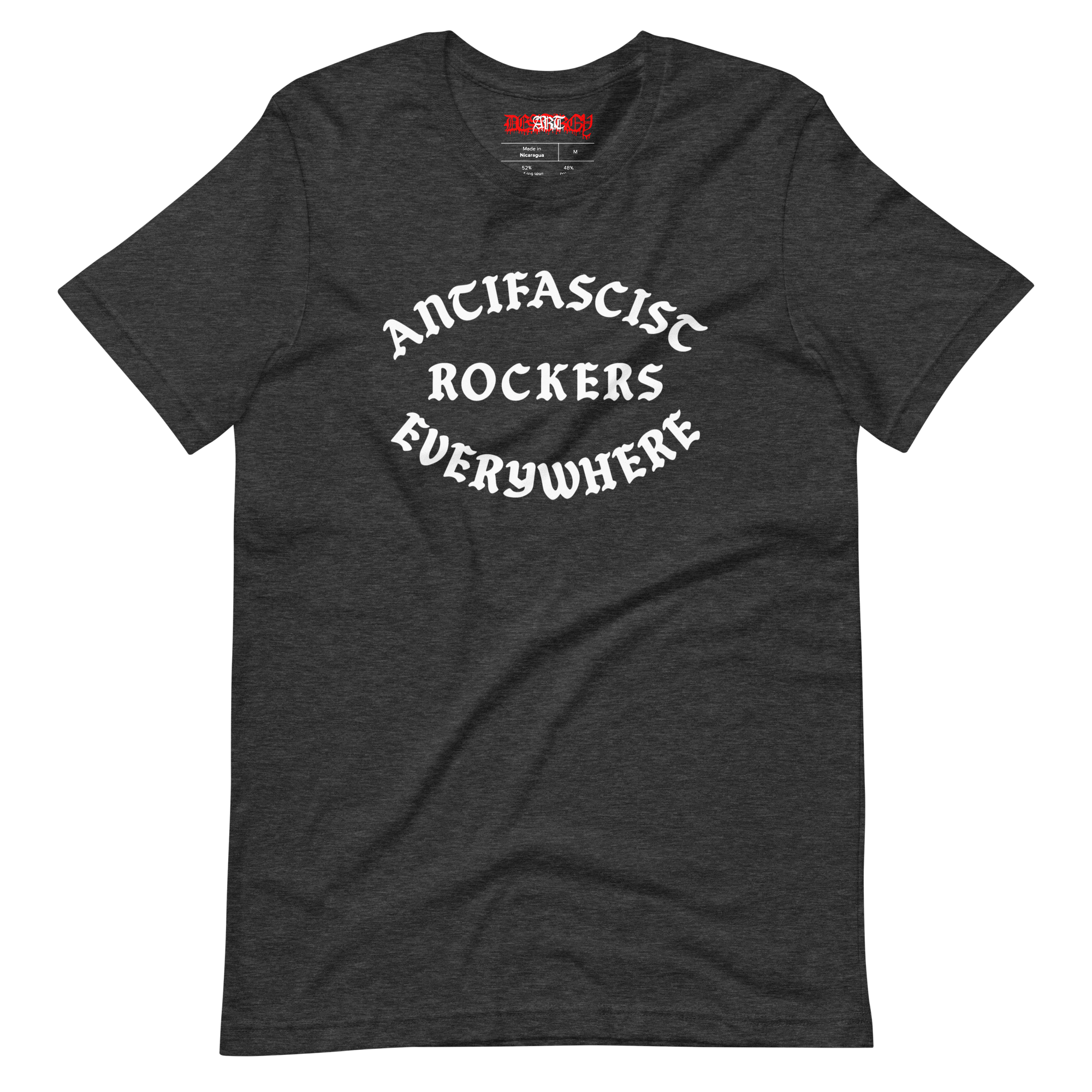 Stealworks "Antifascist Rockers Everywhere" T-shirt