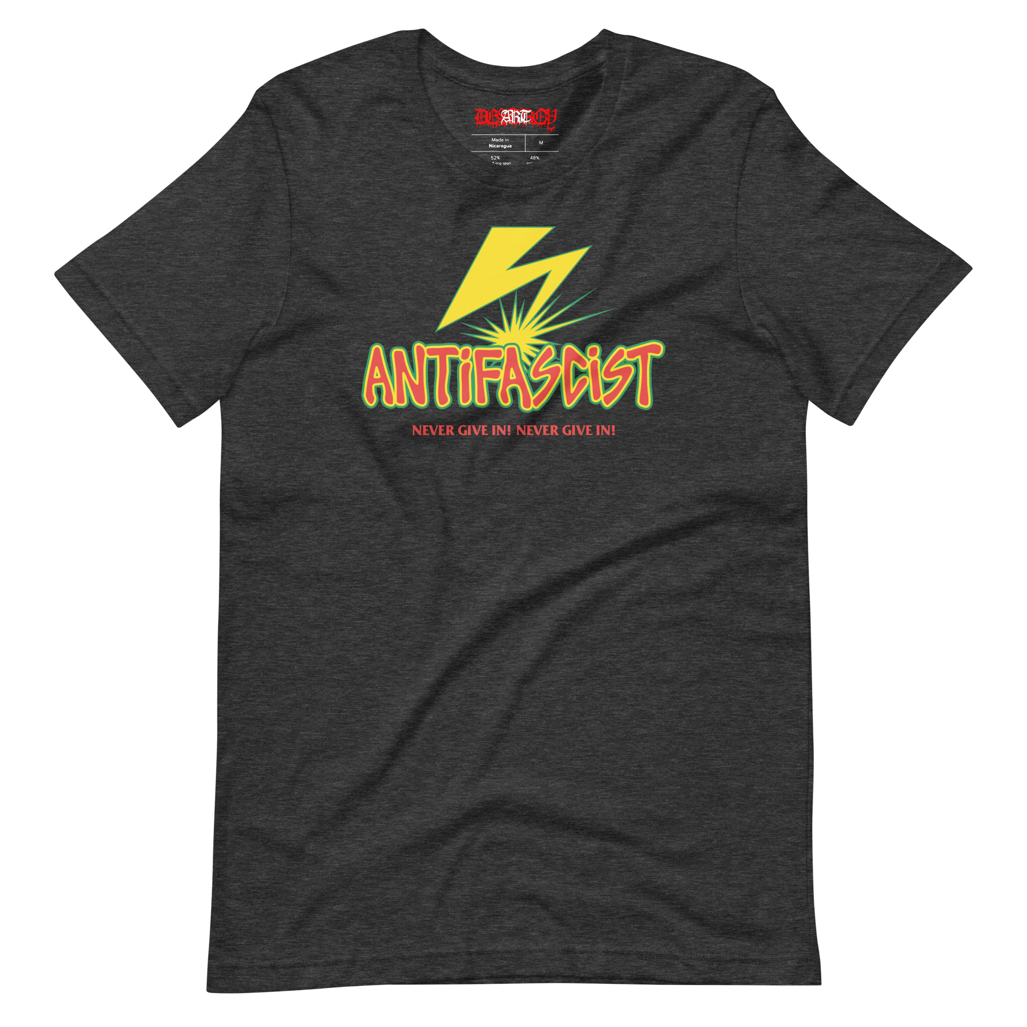 Stealworks "Never Give In" T-shirt