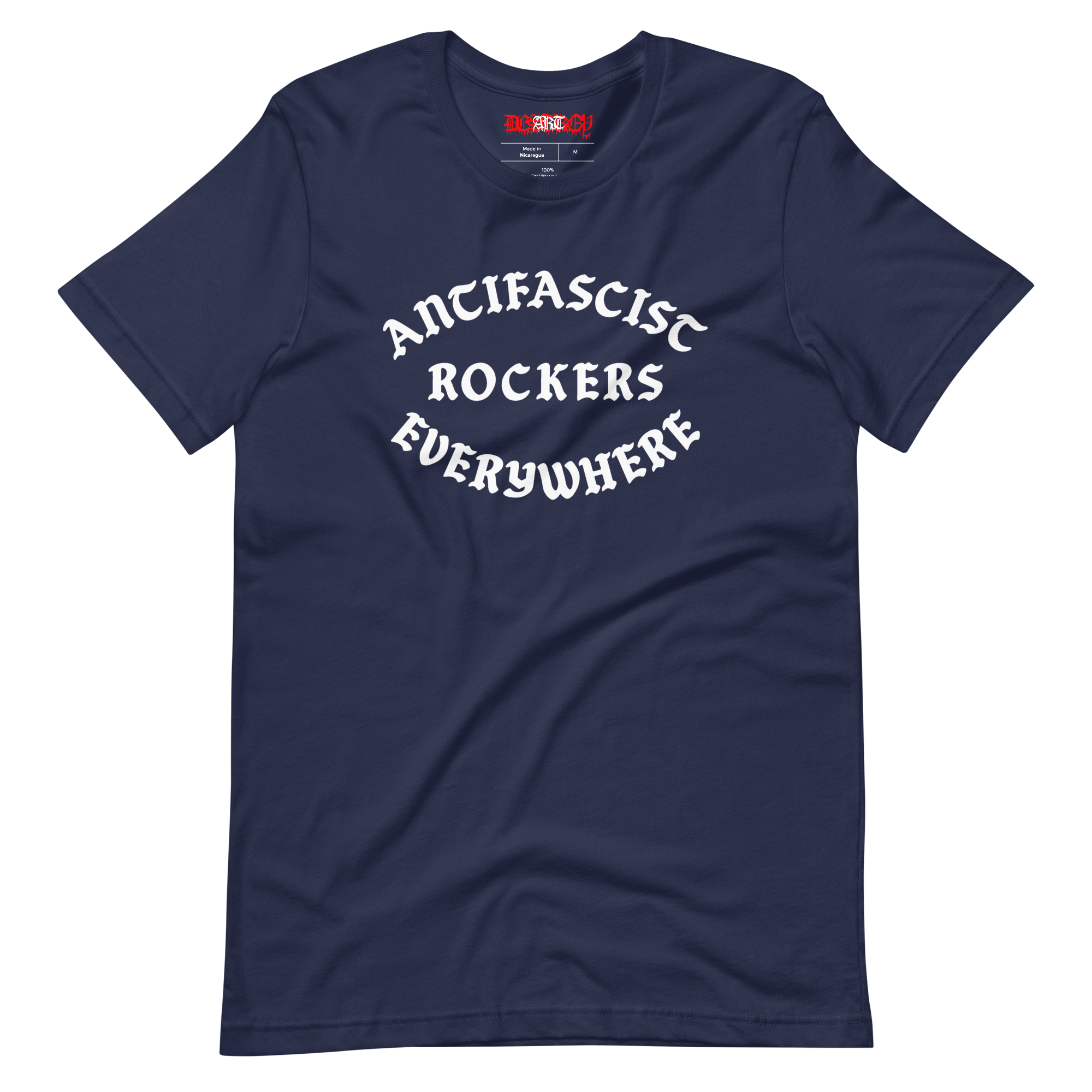 Stealworks "Antifascist Rockers Everywhere" T-shirt