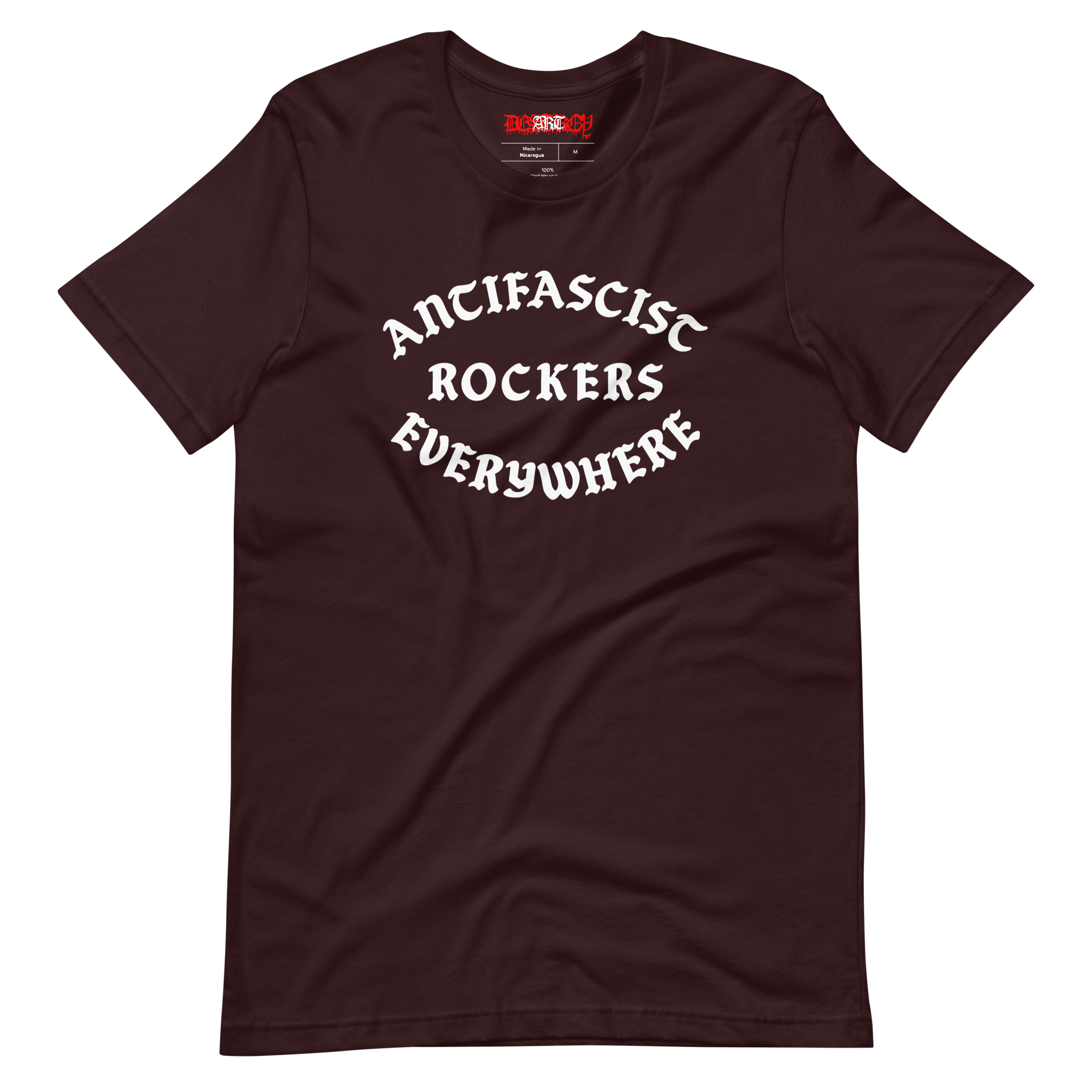 Stealworks "Antifascist Rockers Everywhere" T-shirt
