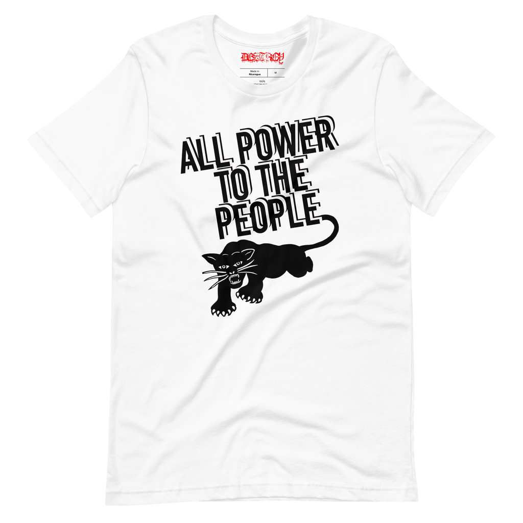 Mengüç "All Power to the People" T-shirt