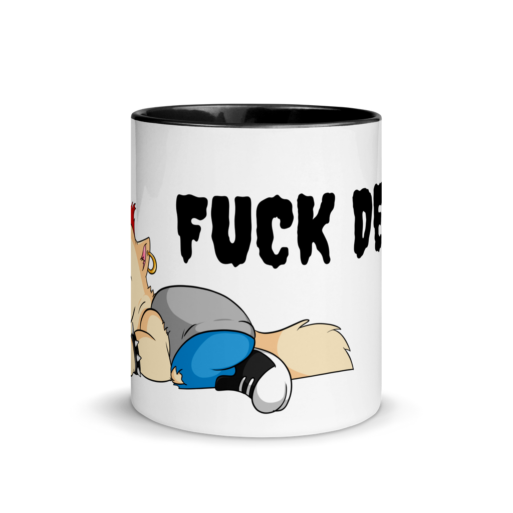 Jesica Giovanetti "Fuck Decaf" Mug
