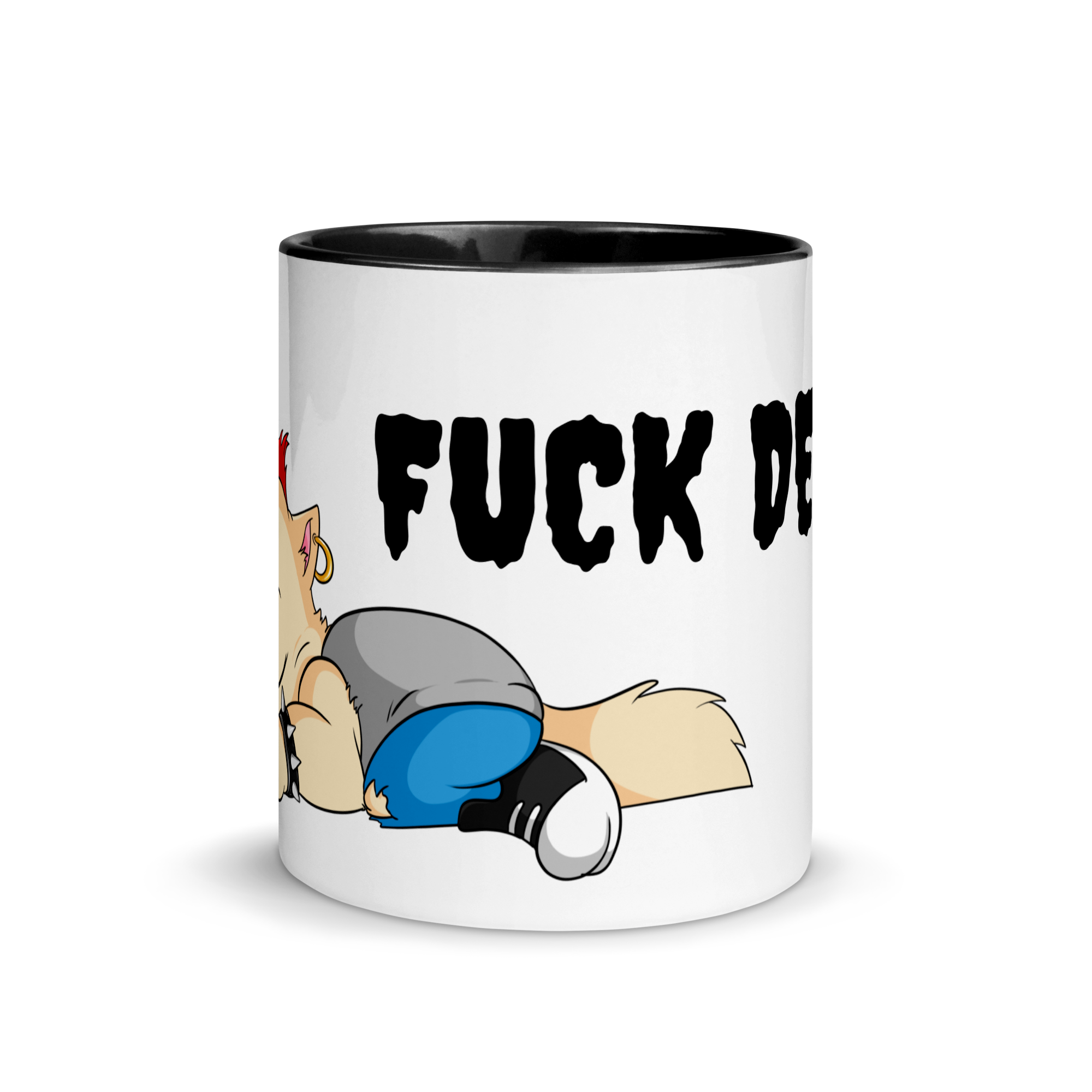 Jesica Giovanetti "Fuck Decaf" Mug