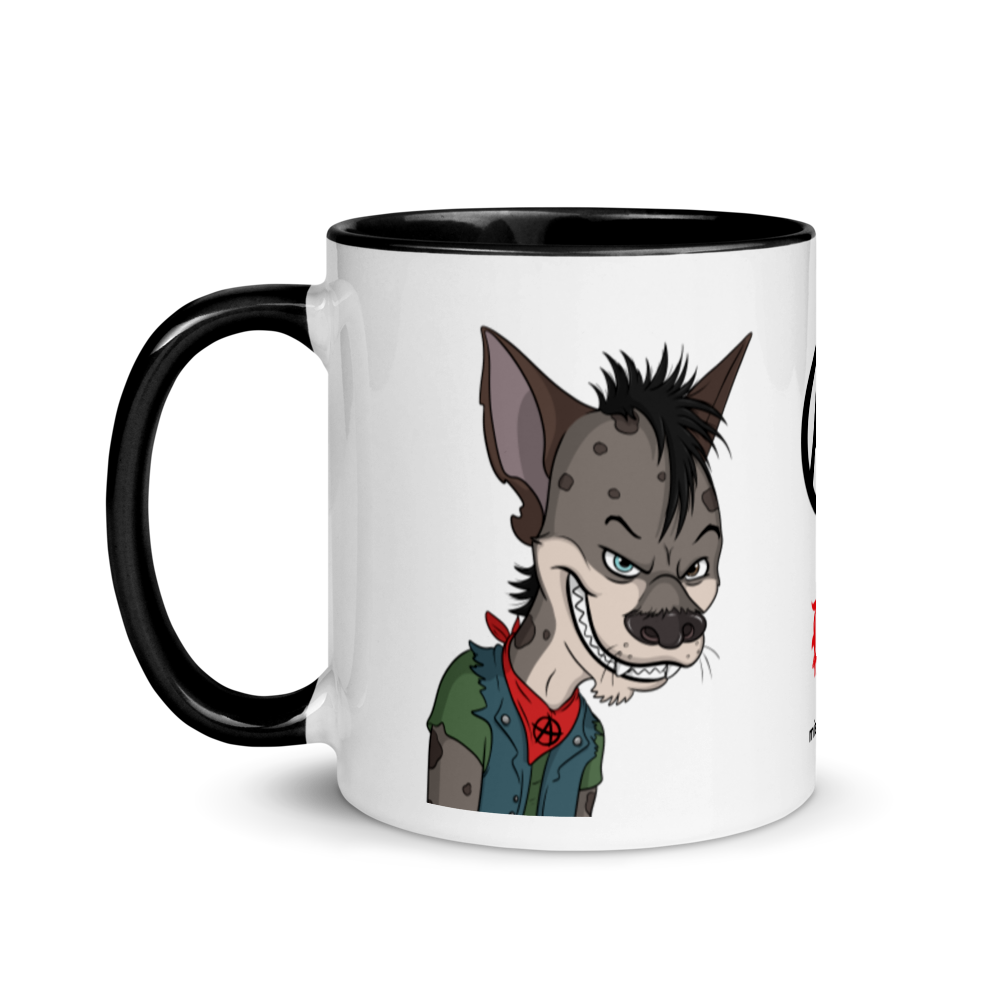 Jesica Giovanetti "Hyena Anarcho-Punx" Mug
